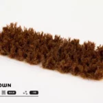Spikey Brown (12mm)