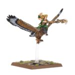 Wood Elf Mage on Warhawk