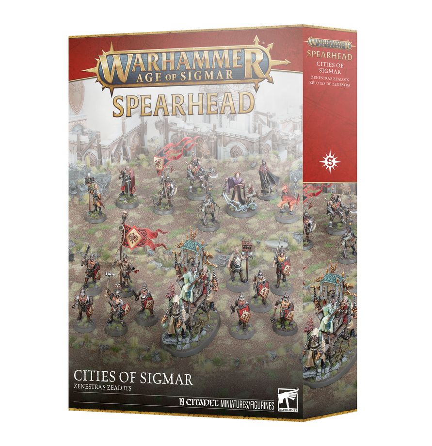 Punta de lanza de las Ciudades de Sigmar Fanáticos de Zenestra Punta de lanza de las Ciudades de Sigmar: Fanáticos de Zenestra - Imagen 1