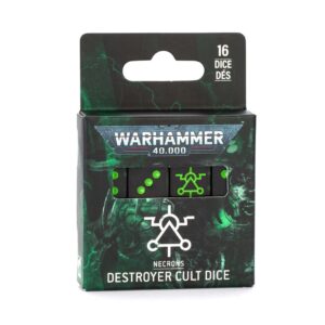 Dados de los Cultos Destructores Necrones