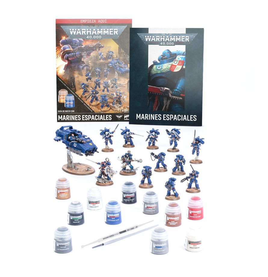 Warhammer 40,000 Guía de inicio con Marines Espaciales Warhammer 40,000: Guía de inicio con Marines Espaciales - Imagen 1