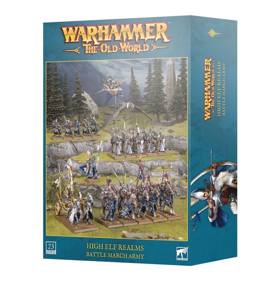 High Elf Realms Battle March Army High Elf Realms: Battle March Army - Imagen 1