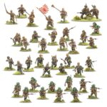 Pelotón de infantería japonesa, 30 miniaturas – Bolt Action