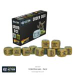 Dados de órdenes arena, 12 unidades – Bolt Action