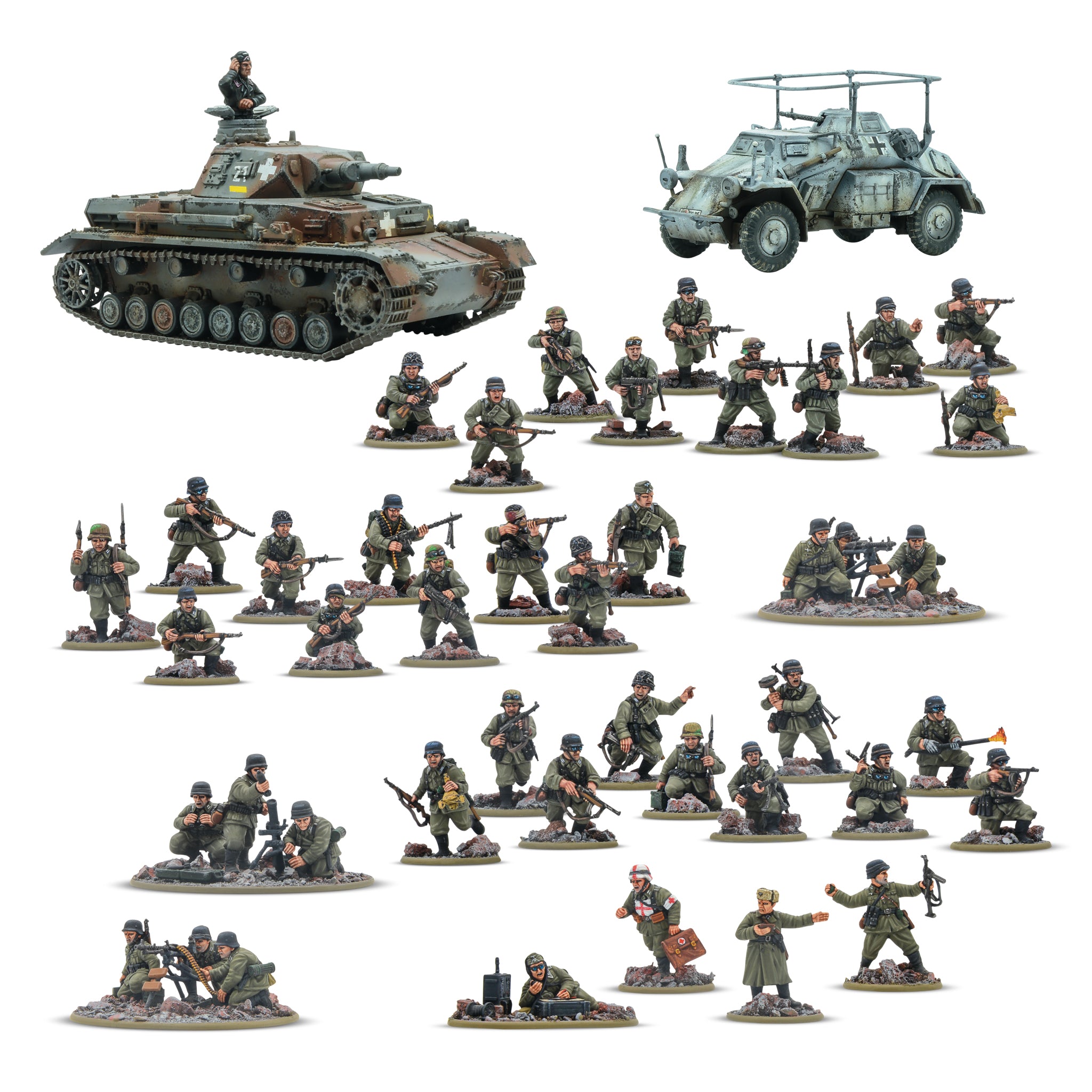 402612103_GermanVeteransInfantrystarterarmy01_21a87a0e-3b79-4c7f-85c4-8e0888049b5a.jpg Rattenkrieg: ejército de veteranos alemanes – Bolt Action - Imagen 1