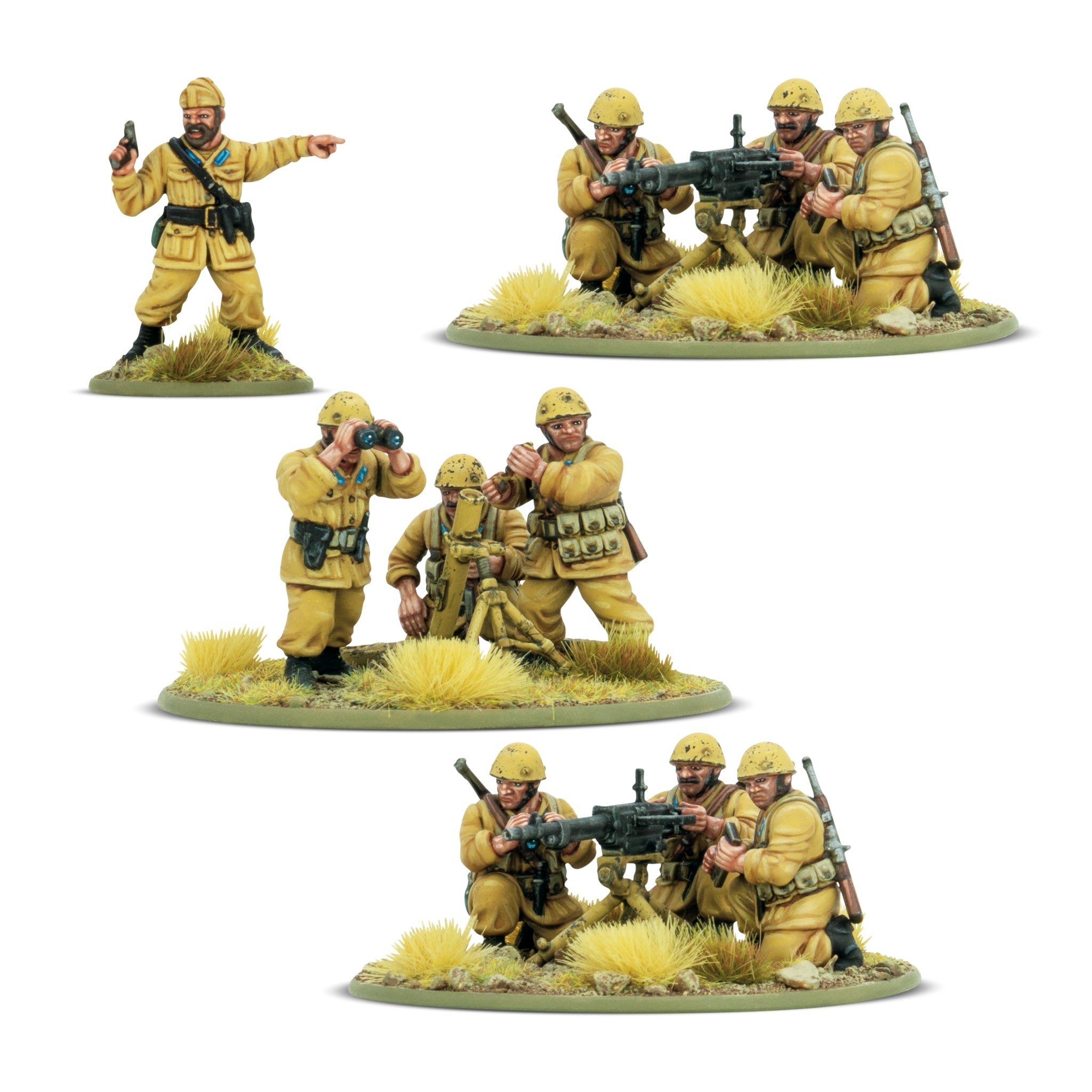 402615801_ItalianParacadutistiheavyweaponsplatoon01.jpg Paracadutisti italianos: pelotón de armas pesadas – Bolt Action - Imagen 1