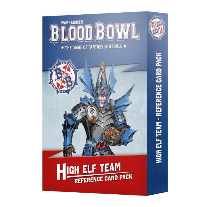 blood-bowl-high-elf-team-reference-cards.jpg Blood Bowl: tarjetas de Altos Elfos (inglés) - Imagen 1