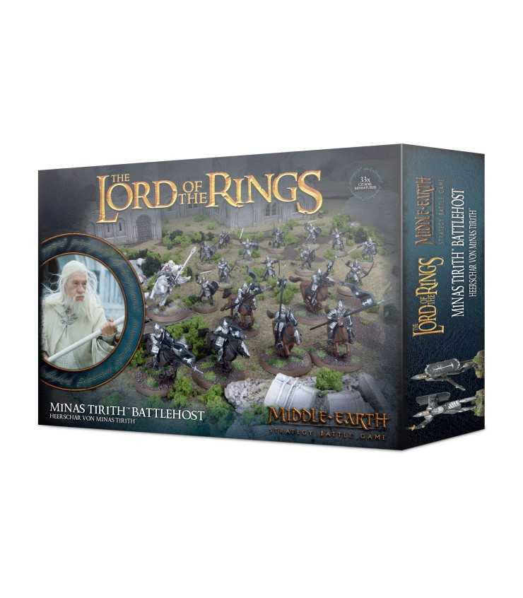 middle-earth-sbg-minas-tirith-battlehost-33.jpg Minas Tirith Battlehost: Gandalf y 33 miniaturas - Imagen 1